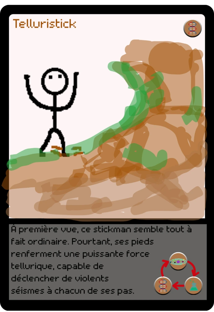 Carte Telluristick Stickumi