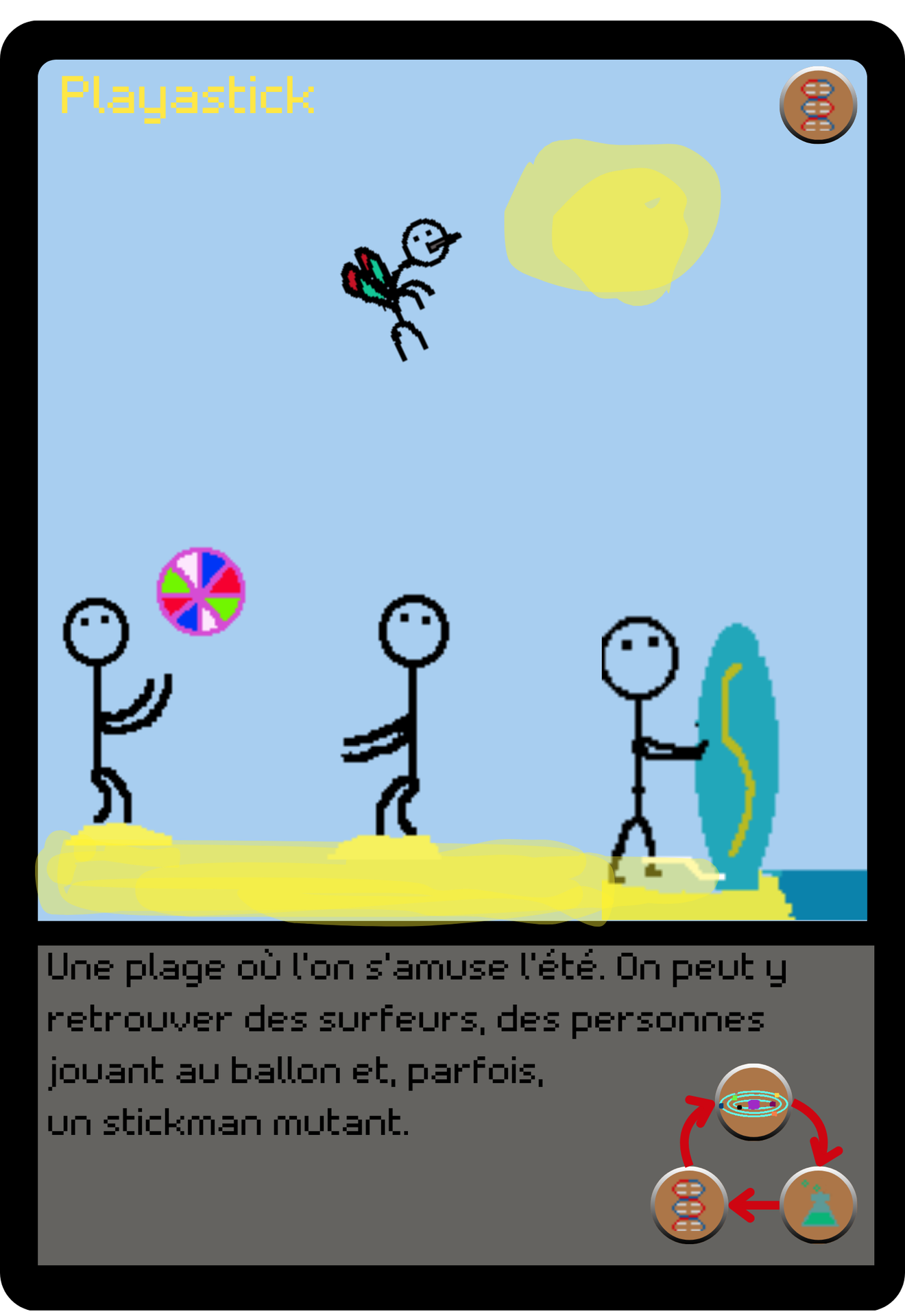 Carte Playastick