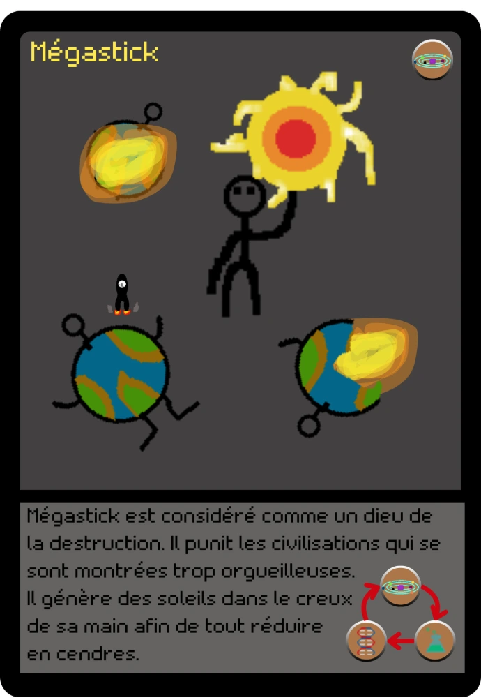 Mégastick carte
